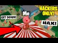 HACKERS ONLY SERVER IN 100 PLAYER PIGGY.. (Roblox)