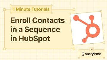 How To Enroll Contacts in a Sequence in HubSpot | 1-Minute Tutorial