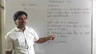 Lec1 Mathematical Logic : Ex.1.1 Q.1 : Statements : Truth Value Of Statement