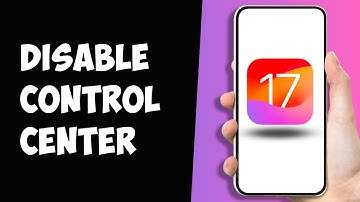 How To Disable Control Center On Your iPhone Lock Screen on iOS 17