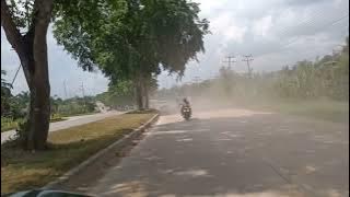 Menikmati Suasana Perjalanan Siang Hari Dari Dumai Menuju Duri Lewat Jalan Tol Permai Part 1