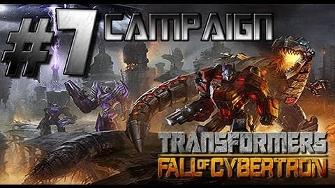 Transformers Fall of Cybertron - Walkthrough Part 7 Eye of the Storm Cliffjumper the Ninja Master!