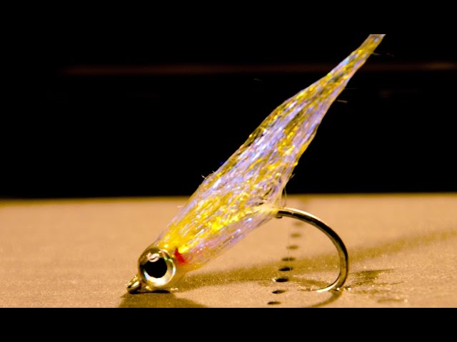 Small Fry - Glass Minnow - Small transparent baitfish pattern 