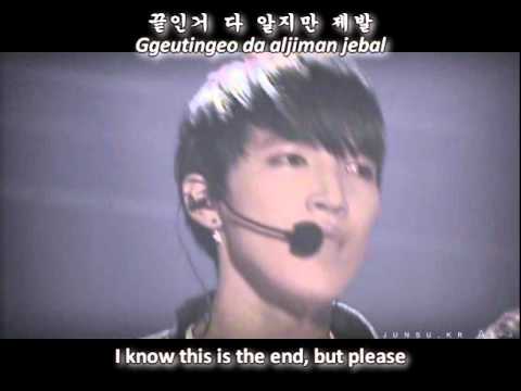 ENG + ROM + HAN 2PM Kim Junsu & Jung Woo   Dduk Dduk Dduk  Tuk Tuk Tuk  뚝뚝뚝 Soul Project