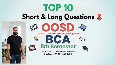 TOP 10 OOSD Korte & Lange Belangrijke Vragen 2025-26 BCA V Semester 5e Semester OU
