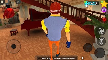 Scary Stranger 3D - New Levels Update New Chapter Hello Neighbor and Mr Grumpy Android Gameplay