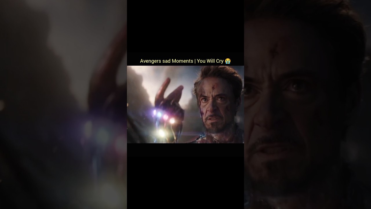 Avengers Sad Moments | You Will Cry 😭 