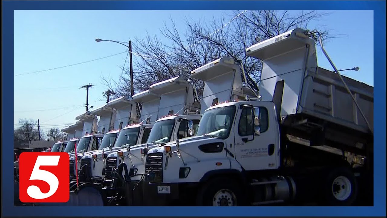 Nashville crews gear up to treat roads ahead of freezing temperatures ...