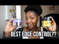 Testing Ebin Edge Tamer VS Edge Booster Pomade ON 4C Natural Hair| Which has a better hold?