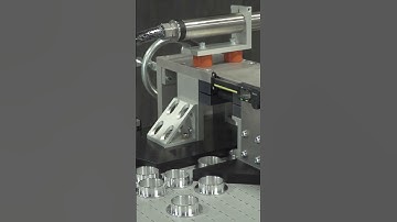 Robotic Assembly  Watch Metal Parts Perfectly Placed! #automation #cobots #manufacturing