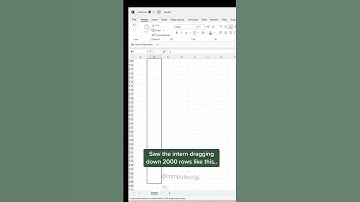 Go from 0 to 2000 real quick with the series tool. #excel #excel #exceltips #trending #shorts #fyp