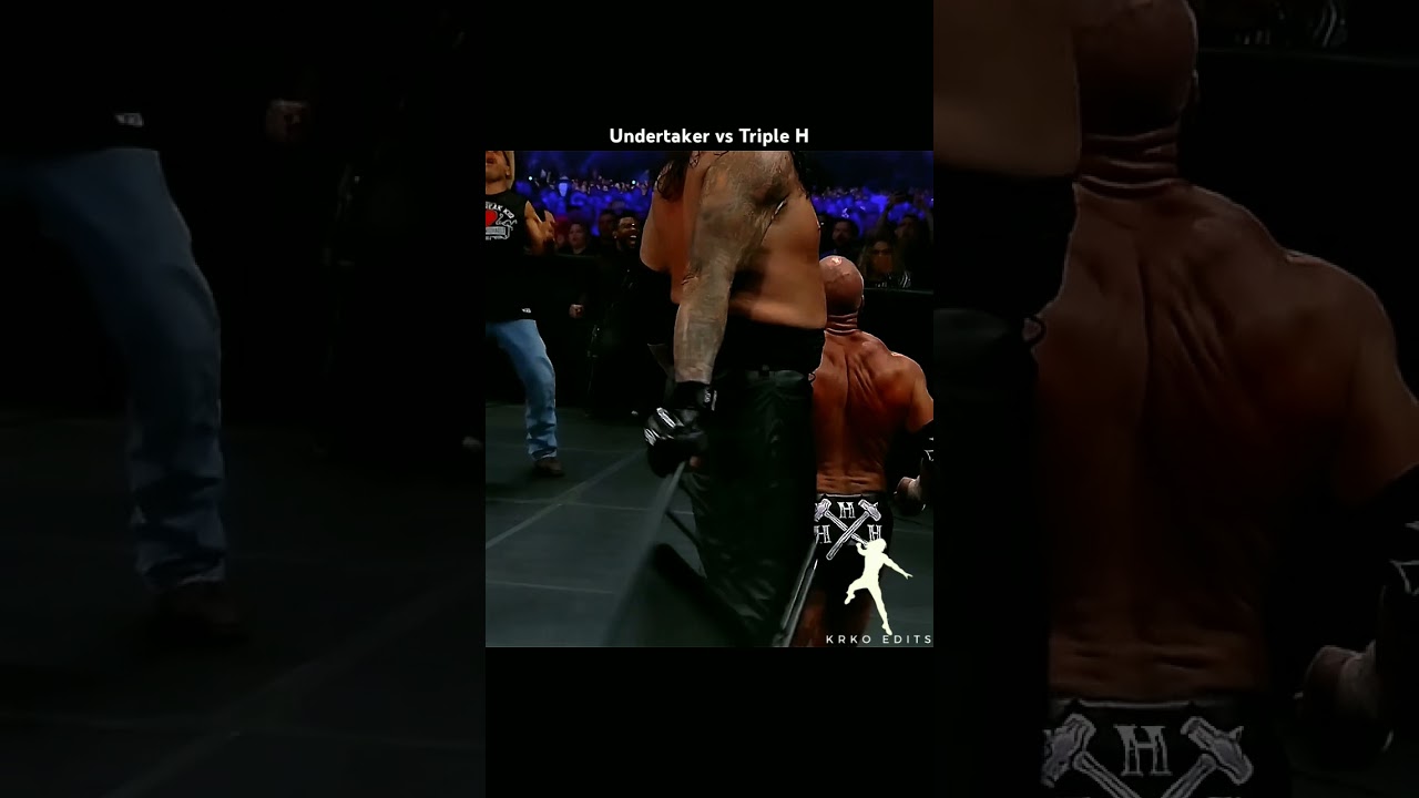 Undertaker vs Triple H match WWE Super Show Down 2018.