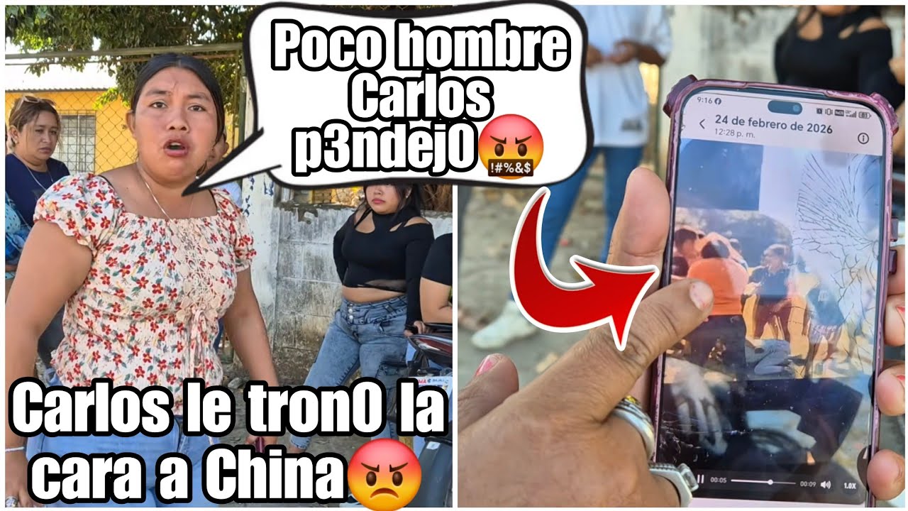 Ultima hora🚨Carlos de Sin miedo al Chisme le tr0n0 la c4ra a China|Aqui estan las pruebas😡