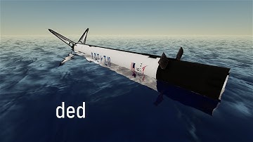 Falcon 9 Water Landing Test First Stage Camera | Juno: New Origins