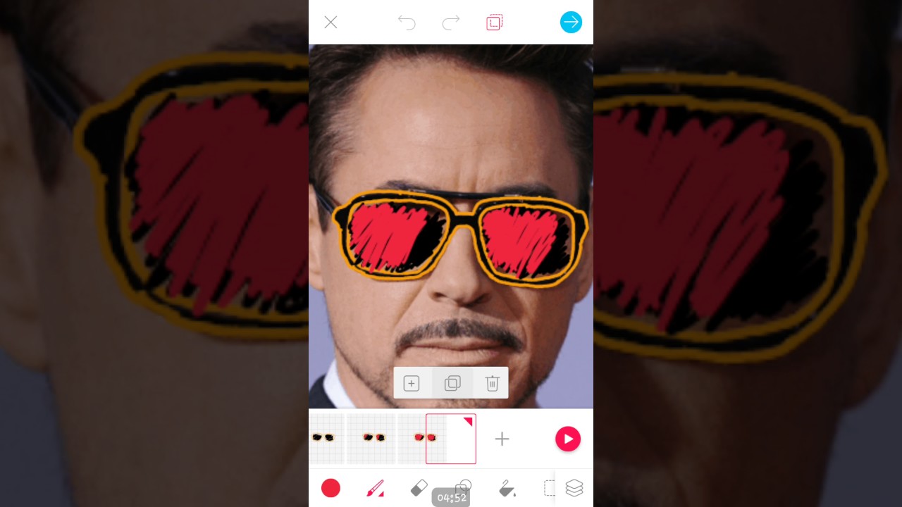 How to make gif using picsart animator?