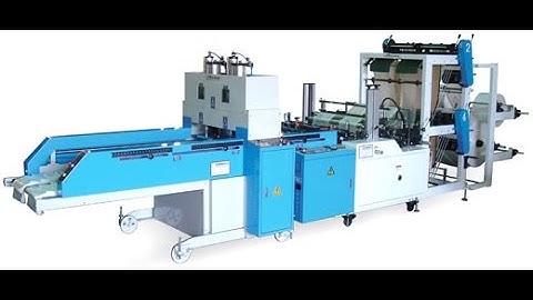 Fully Automatic Double Layer T-shirt Bag Making Machine