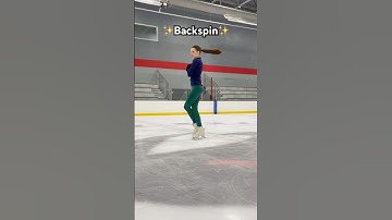 Backspin to start off the week! #backspin #iceskating #shorts #trending #figureskating #olympics