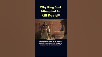 Thumbnail of Why King Saul REALLY Attempted To Kill David 👹😱 #shorts #youtube #catholic #bible #fypシ