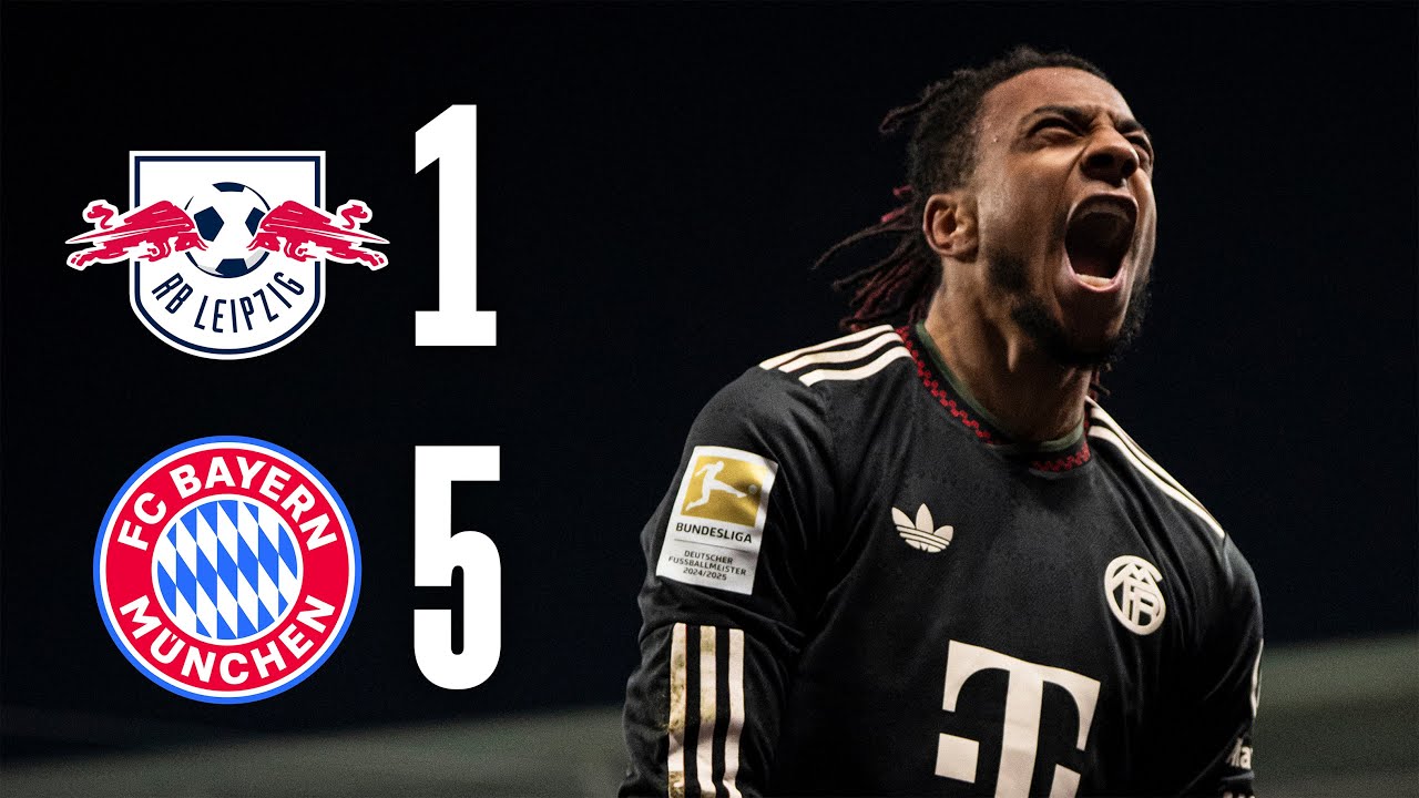 World-class second half & Musiala comeback | RB Leipzig 1-5 FC Bayern | Bundesliga highlights