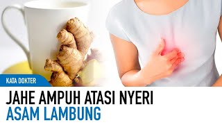 Khasiat Jahe! Atasi Nyeri Perut Akibat Asam Lambung Naik | Kata Dokter