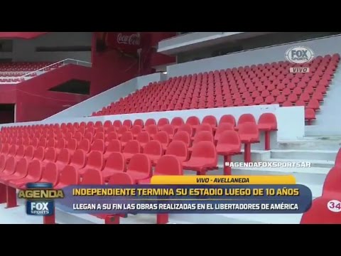 Nueva iluminación para el Libertadores de América · INDEPENDIENTE