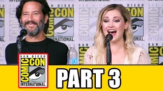 THE 100 Season 4 Comic Con Panel (Part 3) - Eliza Taylor, Lindsey Morgan, Marie Avgeropoulos