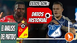 Estos son los datos del Pereira vs Millonarios hoy | Historial, análisis y como vienen los equipos