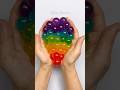 무지개 포도 말랑이 만들기🌈🍇Rainbow Grape Squishy DIY with Nano Tape! #실리콘 테이프