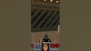 Took me way too long to realize there was a button there in DOOM (1993)