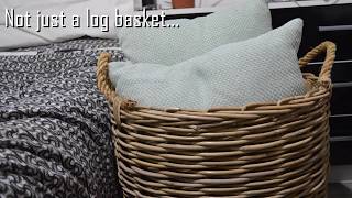 Not just a basket for logs...
