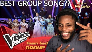 Foreigner reacts to Team Sashika | Group Song | The Voice Sri Lanka