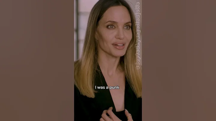 Angelina Jolie about her punk era #shortsfeed #angelinajolie #interview #celebrity #celebs