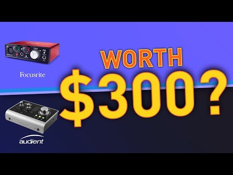 $100 Vs. $400 Audio Interface (Do you REALLY need it?) | Focusrite Scarlett Solo vs Audient iD4 2019