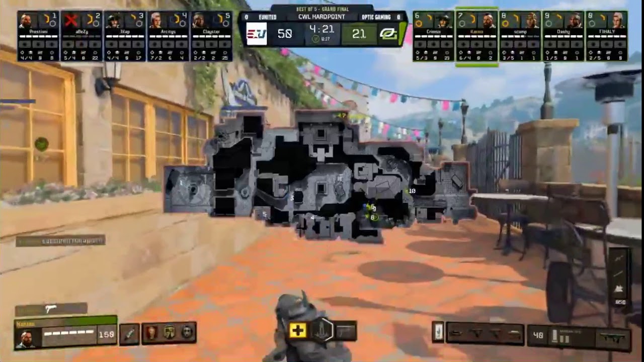 Optic vs Eunited Grand Finals (map 1)