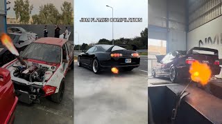 Best Of Flames and Bangs 2023 *Toyota Supra MK4, Nissan GT-R35 Nismo, Mazda Rx7*