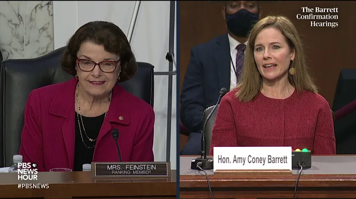 WATCH: Feinstein presses Barrett on abortion views