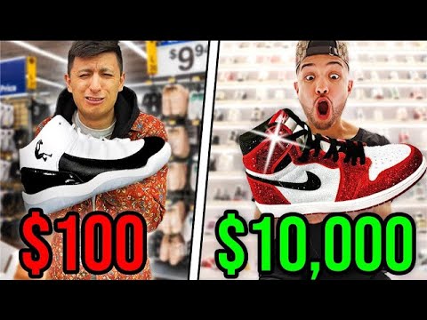 $100 VS $100,000 Sneaker Shopping