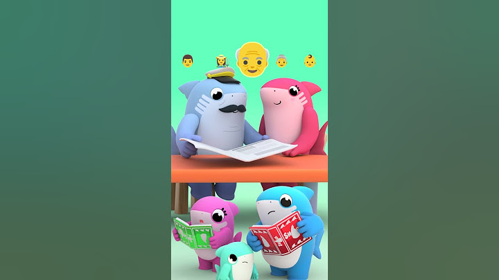 Baby Sharks bond with their family members in a cute imitation challenge!