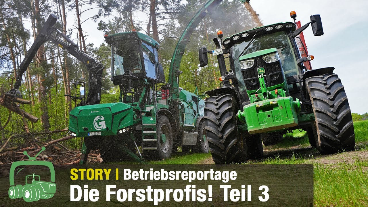 Galle GmbH Teil 3 | Neue Projekte | Claas Xerion | Tigercat TCi Harvester & Forwarder | Energieholz