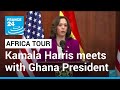 Kamala Harris starts Africa tour, meets with Ghana President, annouces aid package • FRANCE 24