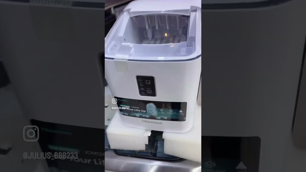Hisense Ice Maker Kg12 White Color Original New Model