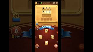 Word Connect 2022, (Level 16),Tiger Gaming, word cookies, word games, word search, friends with screenshot 2