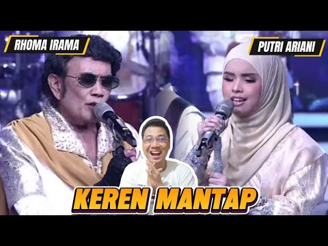 Rhoma Irama \u0026 Putri Ariani - Cuma Kamu (Salute To Rhoma Irama) | DeADSReaction