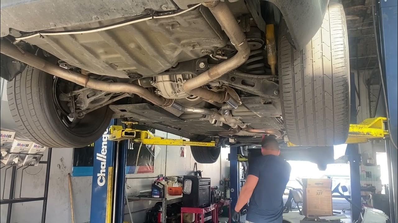 Transmission fluid change on my 2015 DODGE CHALLENGER YouTube