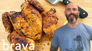 Smoky Chicken alla Diavola Recipe | Get Cookin' with Brava Chef Travis
