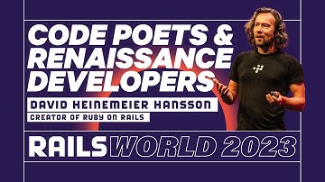 Rails World 2023 Opening Keynote - David Heinemeier Hansson