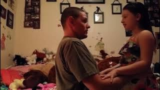 Daddy daughter talk making sure we communicate with our kids.