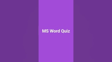 #msword  #shortcutkeys #quizchallenge | Can You Get All of Them Right? | Testudy Quiz #quizshorts