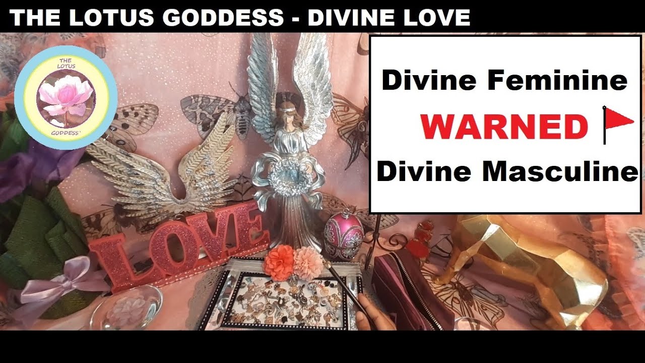 Divine Feminine WARNED Divine Masculine - INTUITIVE DF *CHARM READING - TWINFLAMES