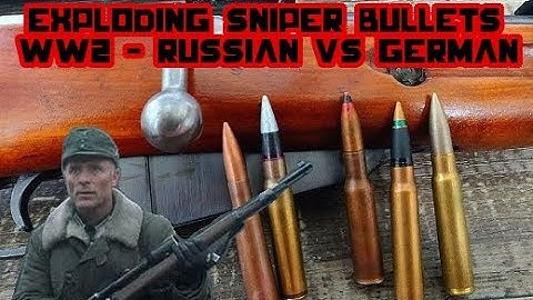 Deadly WW2 Exploding Sniper Ammo